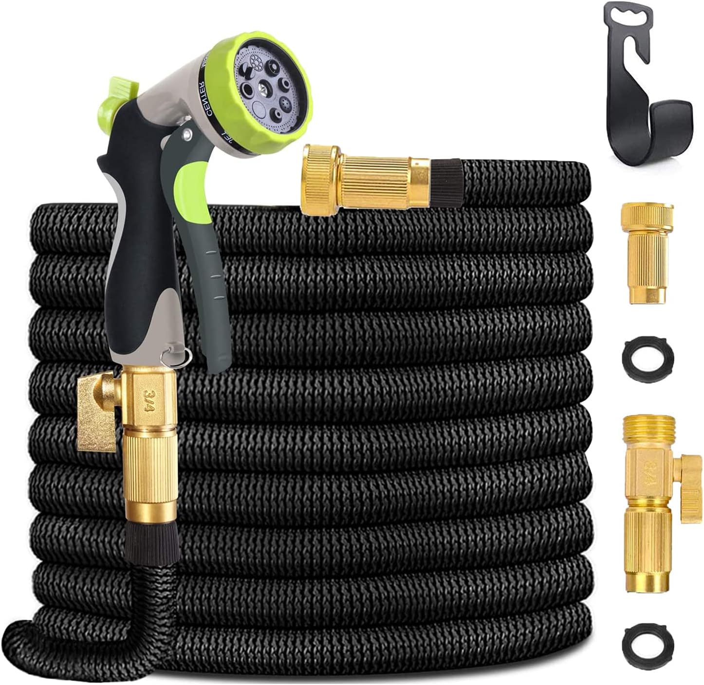 Tminnov Expandable Garden Hose 50FT,Water Hose 50 FT with