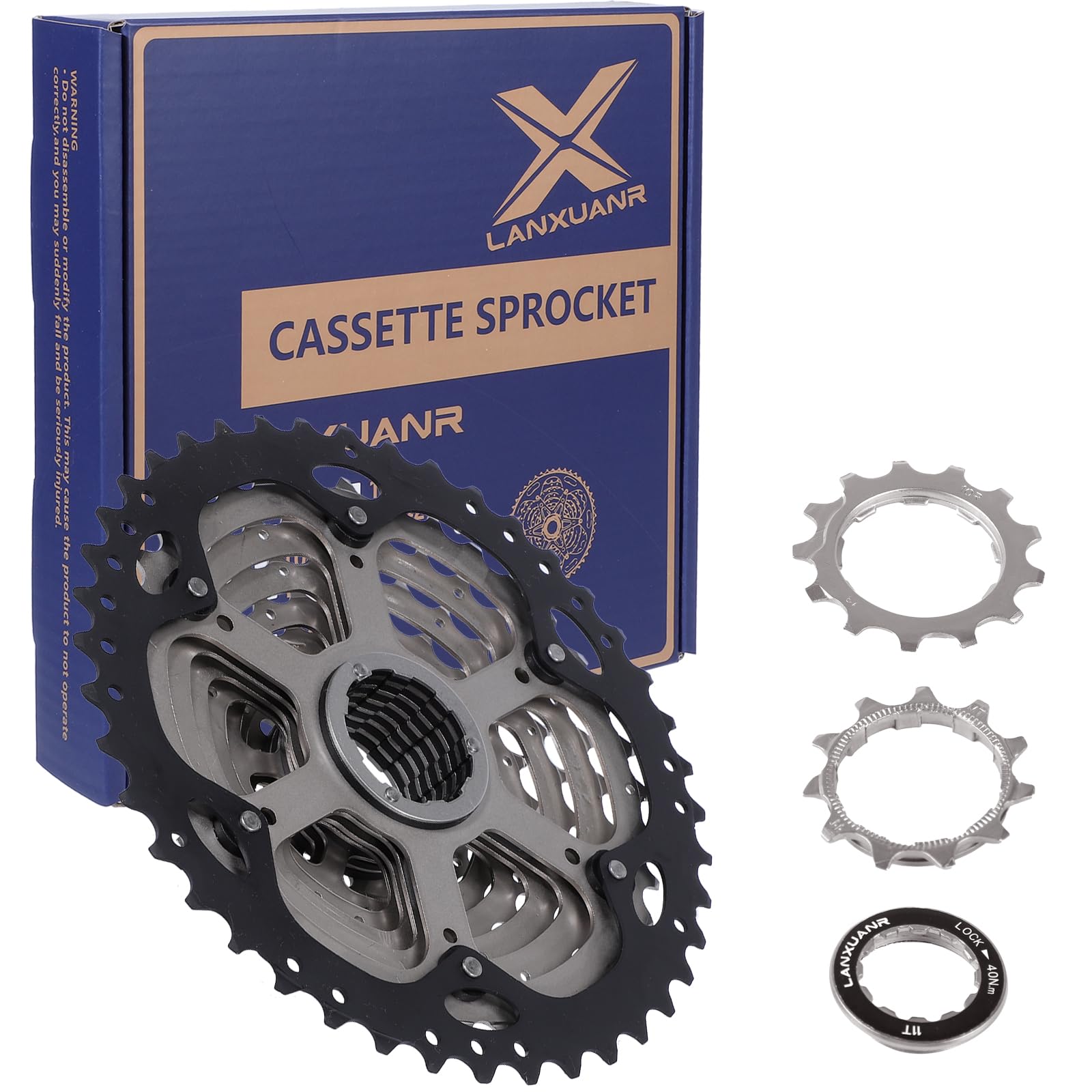 Cassette de Bicicleta de montaña de 10 velocidades para Bicicleta de montaña, Bicicleta de Carretera, súper Ligero