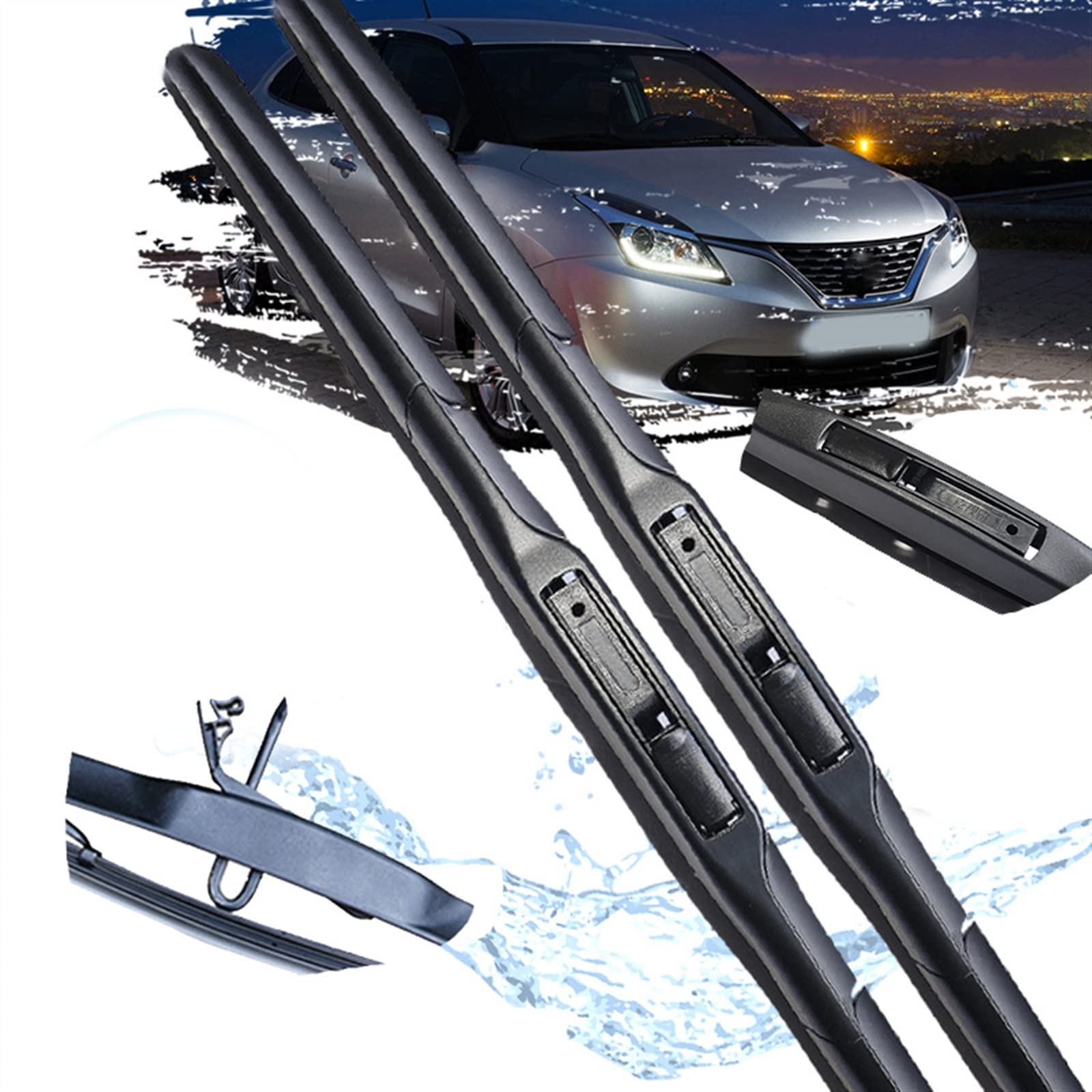 Essuie-glace avant Suzuki Baleno 2014-2022 balai de pare-brise de remplacement