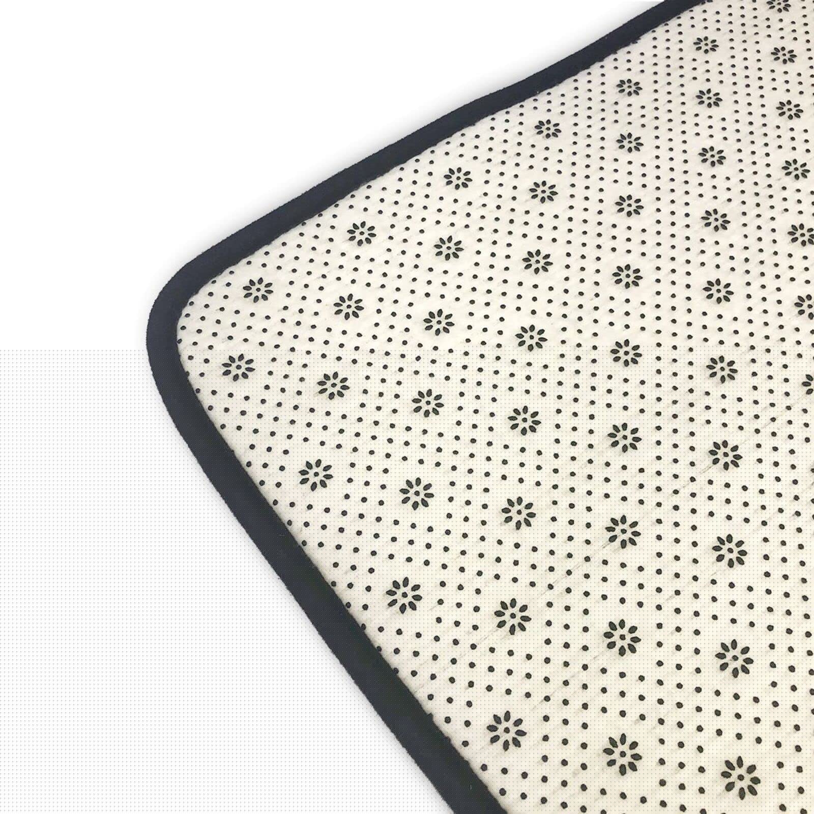Tapis de soleil bleu canard jaune pour salon, chambre à coucher, tapis de sol d'intérieur, décoration esthétique, 122 x 213 cm, tapis antidérapant