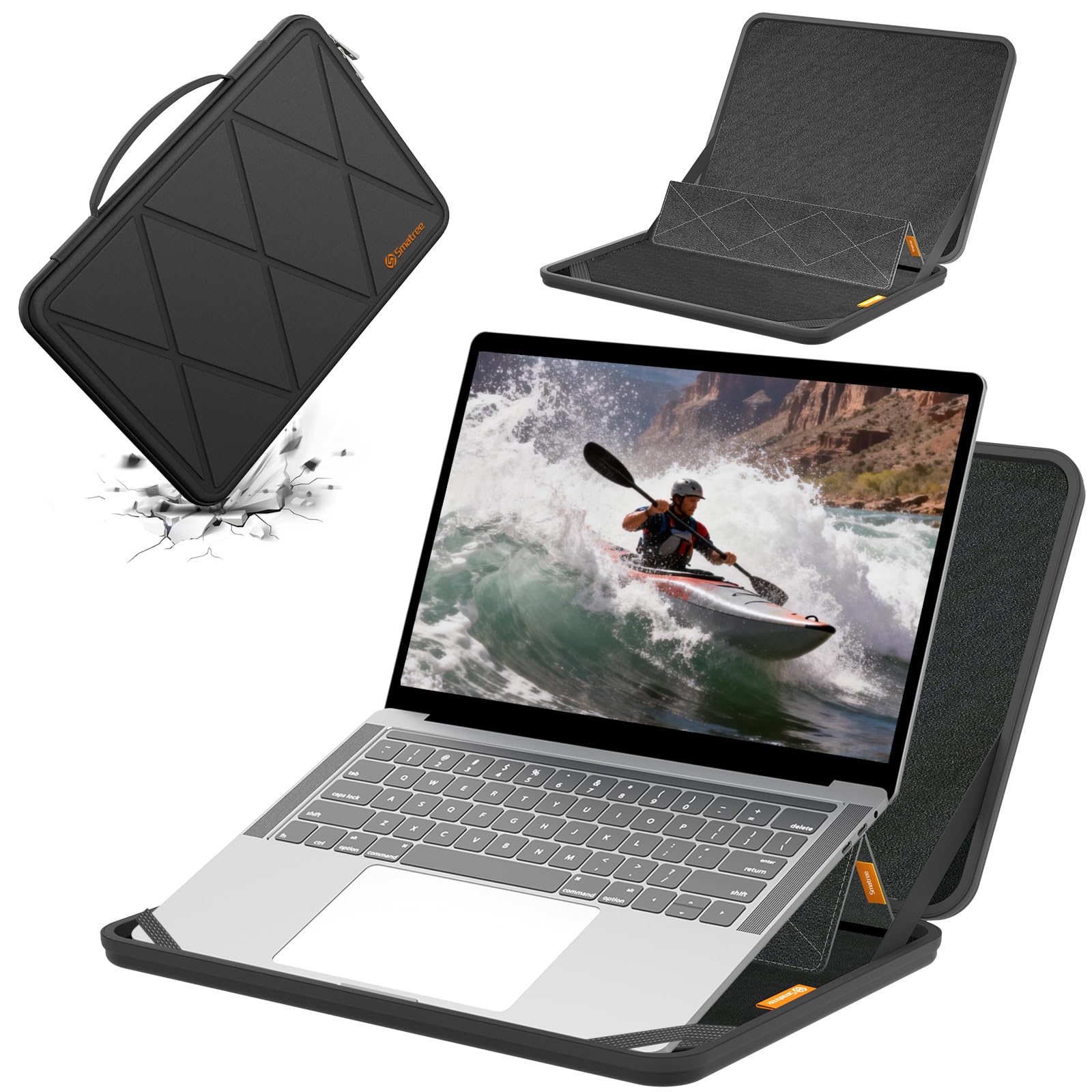 Smatree MS88 Protección rígida 15,6 Pulgadas Funda para portátil Compatible con 16 Pulgadas Galaxy Book6 / 6Pro; GIGABYTE G5 KF/MF/KF5/GE/KE/ME