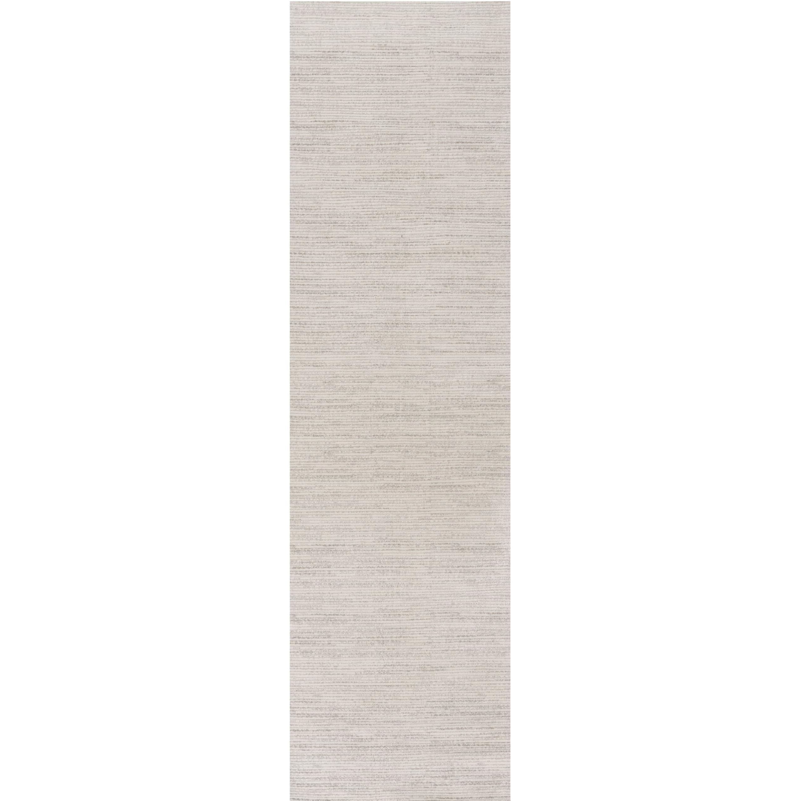 Rackhams Cream/Grey Carmel - Striped Rug | 6010 - 80X300 Cm