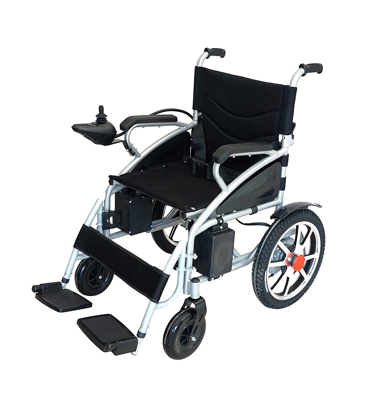 Culver Mobility Best Wheelchair 2020 New Electric Wheelchair Folding Lightweight Heavy Duty Electric Power Motorized Wheelchair Black [Amazon Exclusive] (Black)