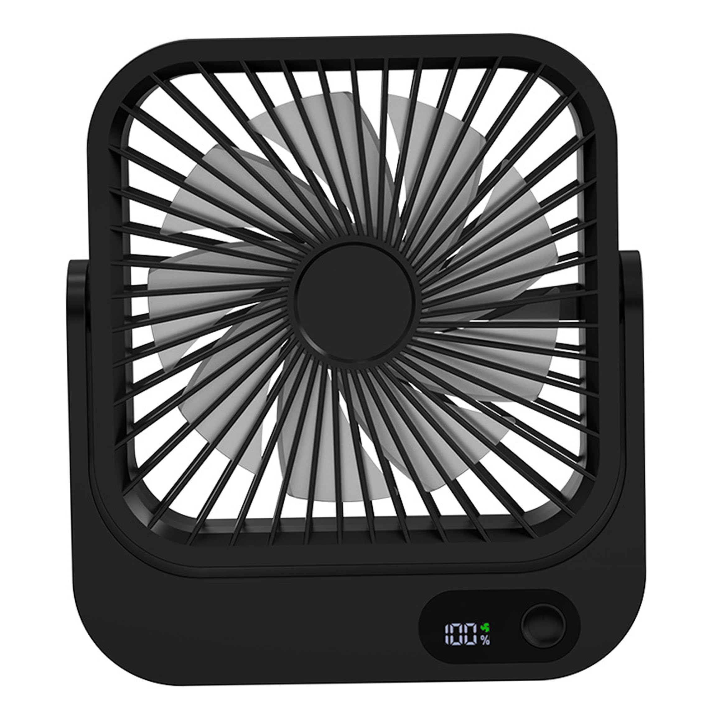 Ventilateur magnétique puissant 5 vitesses rechargeable avec affichage LED pour bateau