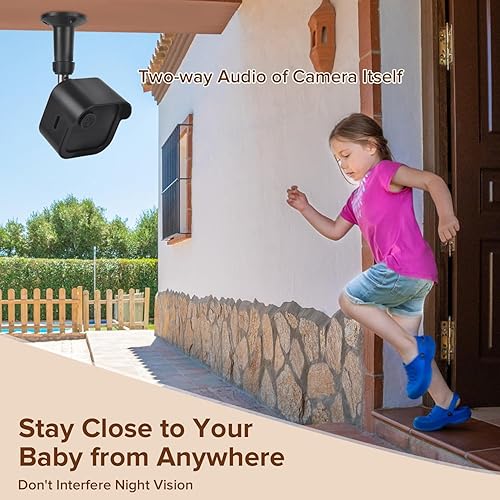 Miniatura 9 de Soporte de pared para cámara Blink para exteriores, carcasa protectora resistente a la intemperie con corte de carga para Blink Outdoor 4 (4.