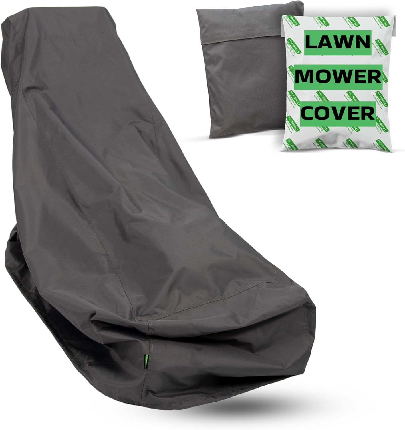 Lawn Mower Cover Waterproof Heavy Duty – Thick Marine 600D Fabric, Large UV Resistant Lawnmower Covers For Outdoor, Tear Resistant, Universal Fit for Push Gas & Electric Mowers