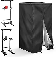 Vista 1 de Cubierta de estación de dominadas, cubierta a prueba de polvo para estación de dominadas/estación de barra de inmersión para exteriores, estante