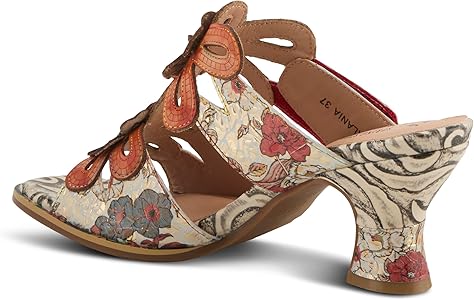 Amazon.com | L'Artiste by Spring Step Women's Alania Orange Multi