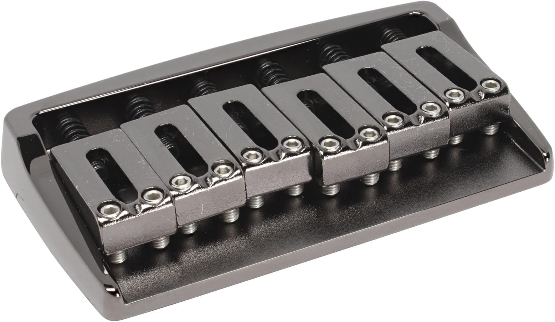 510FX-6 6-String Fixed Bridge CNC Machined w/Steel Saddles - Cosmo Black
