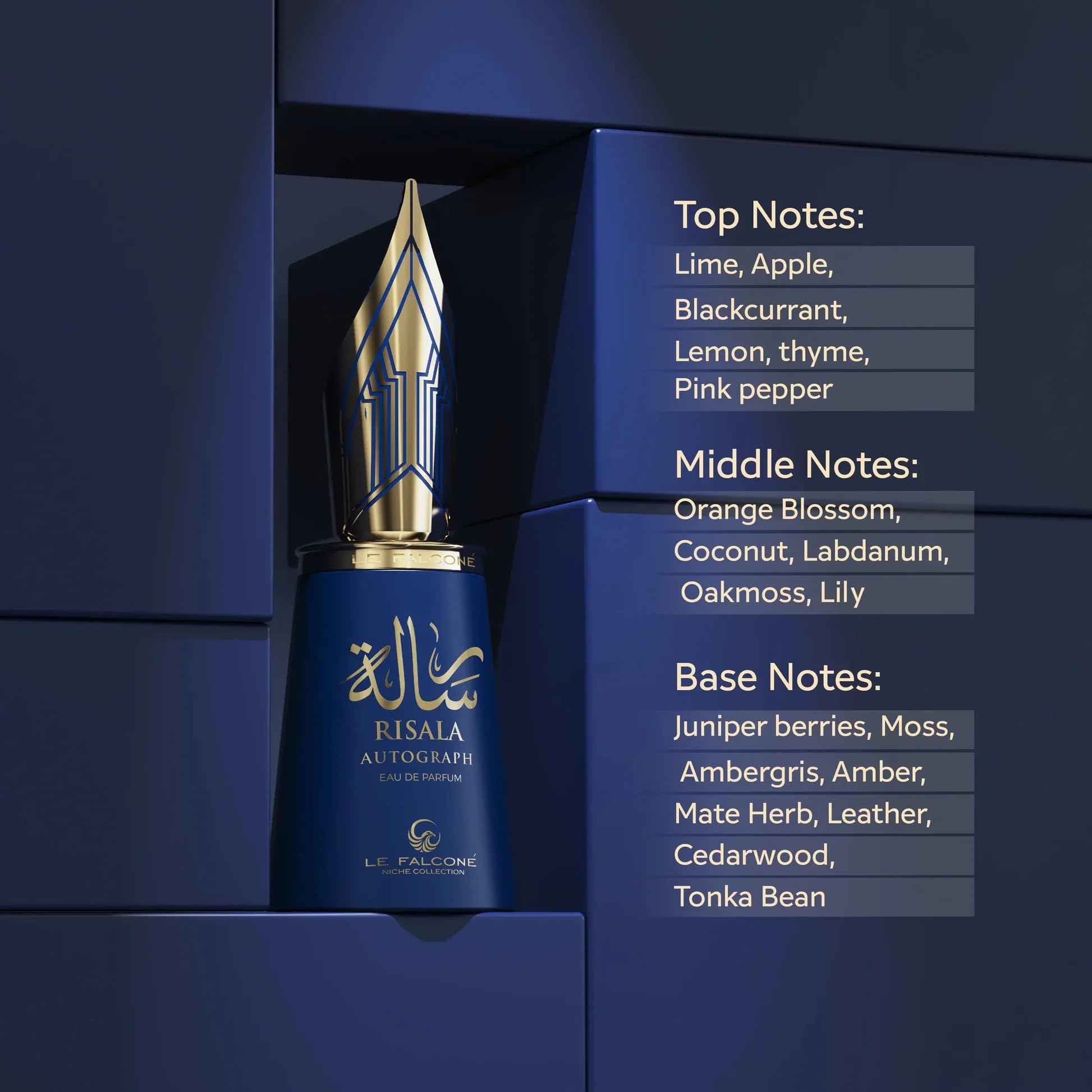 Amazon.com : Le Falcone Risala Autograph 3.4 fl oz / 100 ml Eau de