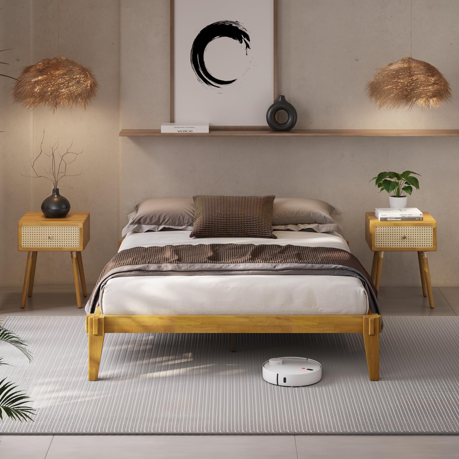 Bme Chalipa 14 Inch Queen Bed Frame