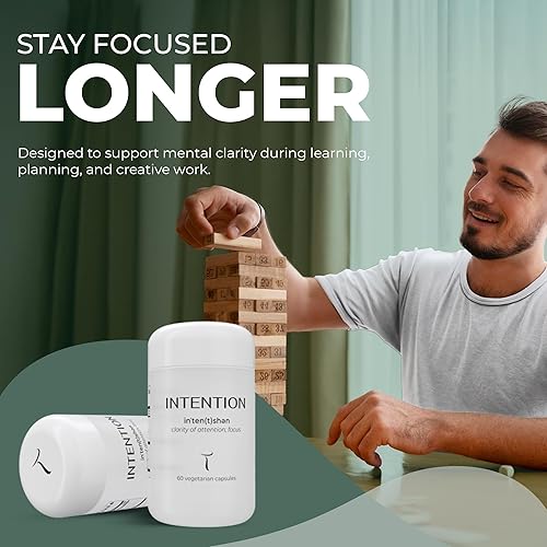 Miniatura 8 de Setas Suplemento de función cognitiva de intención Suministro para 60 días Hongos orgánicos Chaga y Cordyceps, Rhodiola y jengibre para mejorar