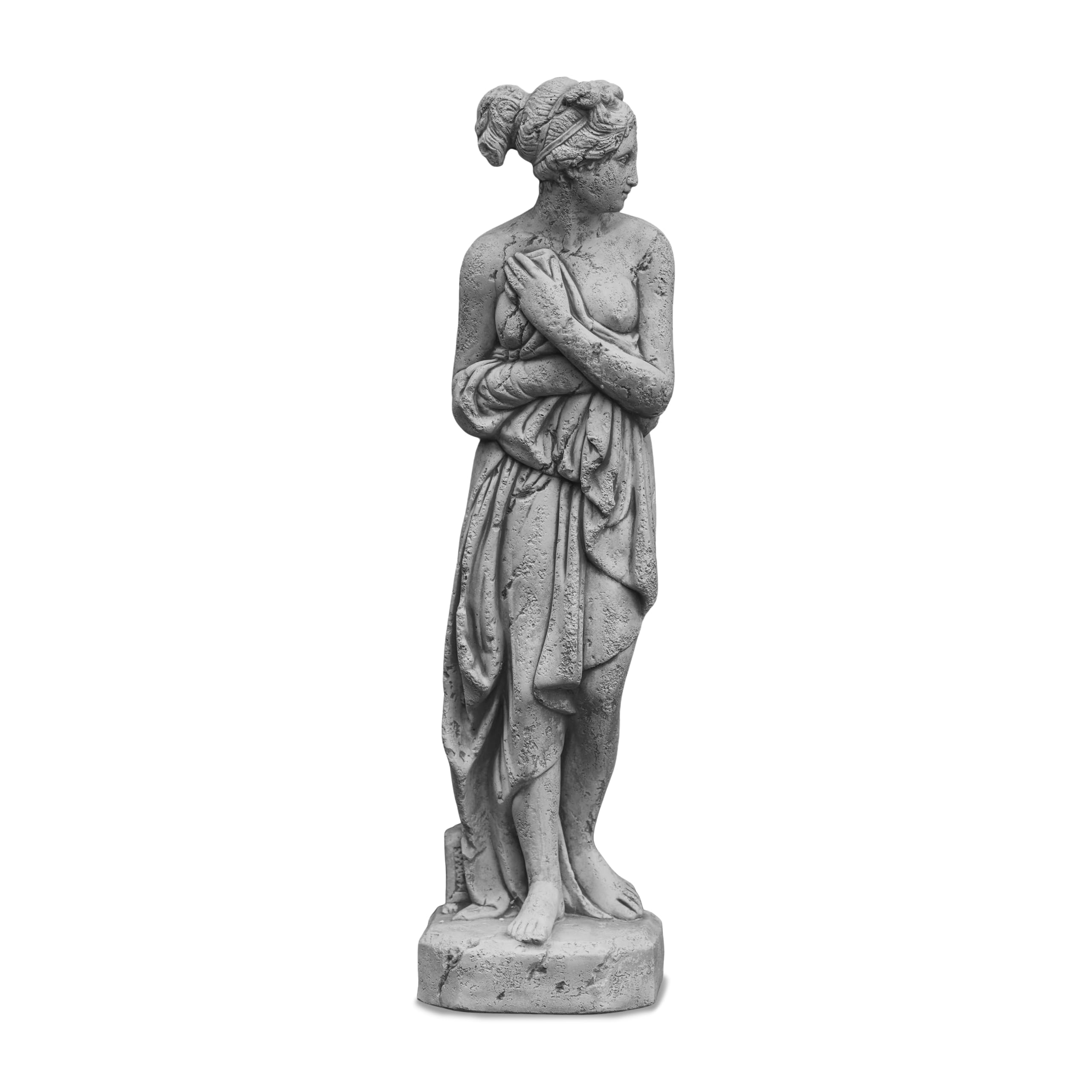 Venus Italica statue after Antonio Canova stone figure, 80 cm, 24 kg, frost-p...