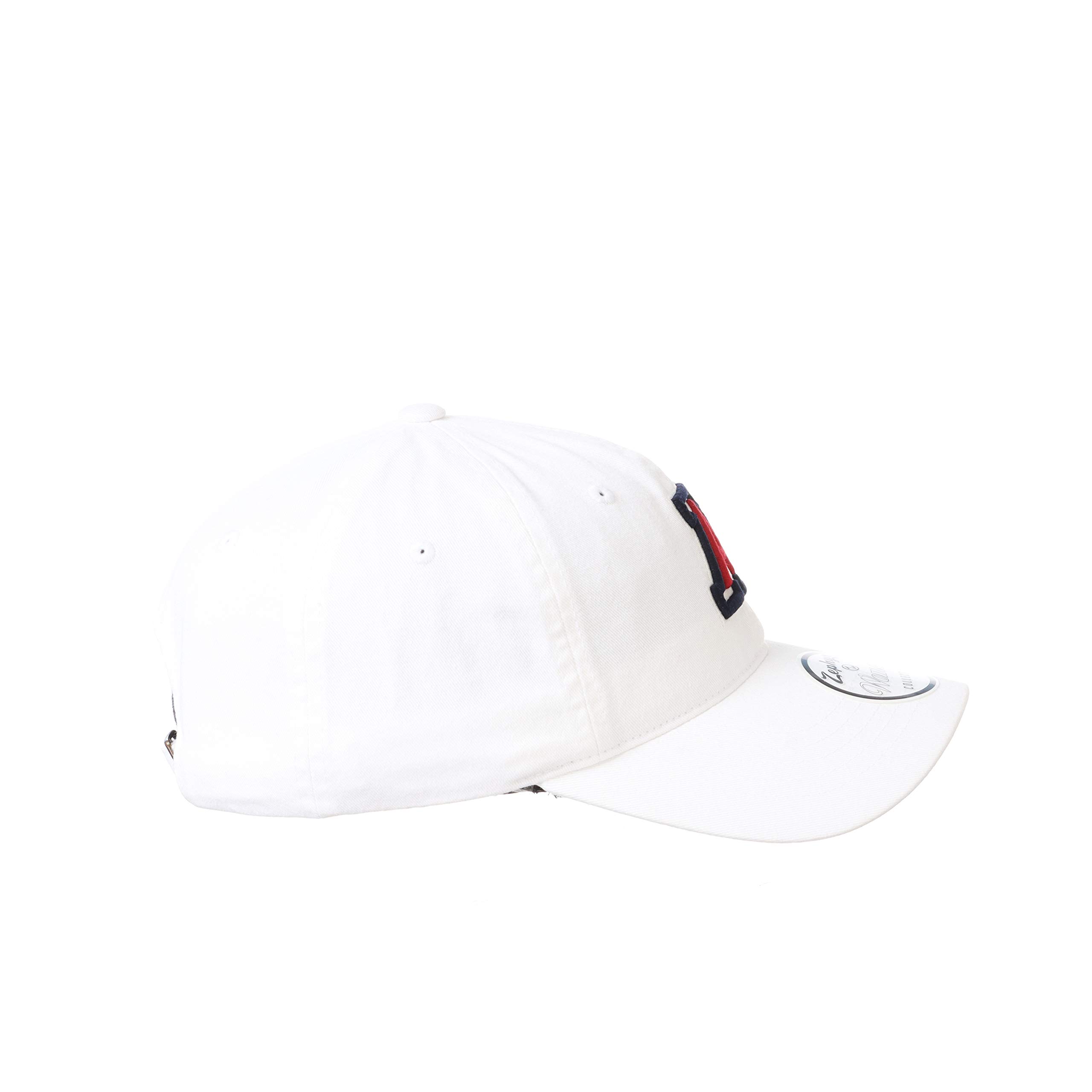 ZHATS Women's Adjustable Scholarship Hat - Icon White, Buckle Closure - View #2