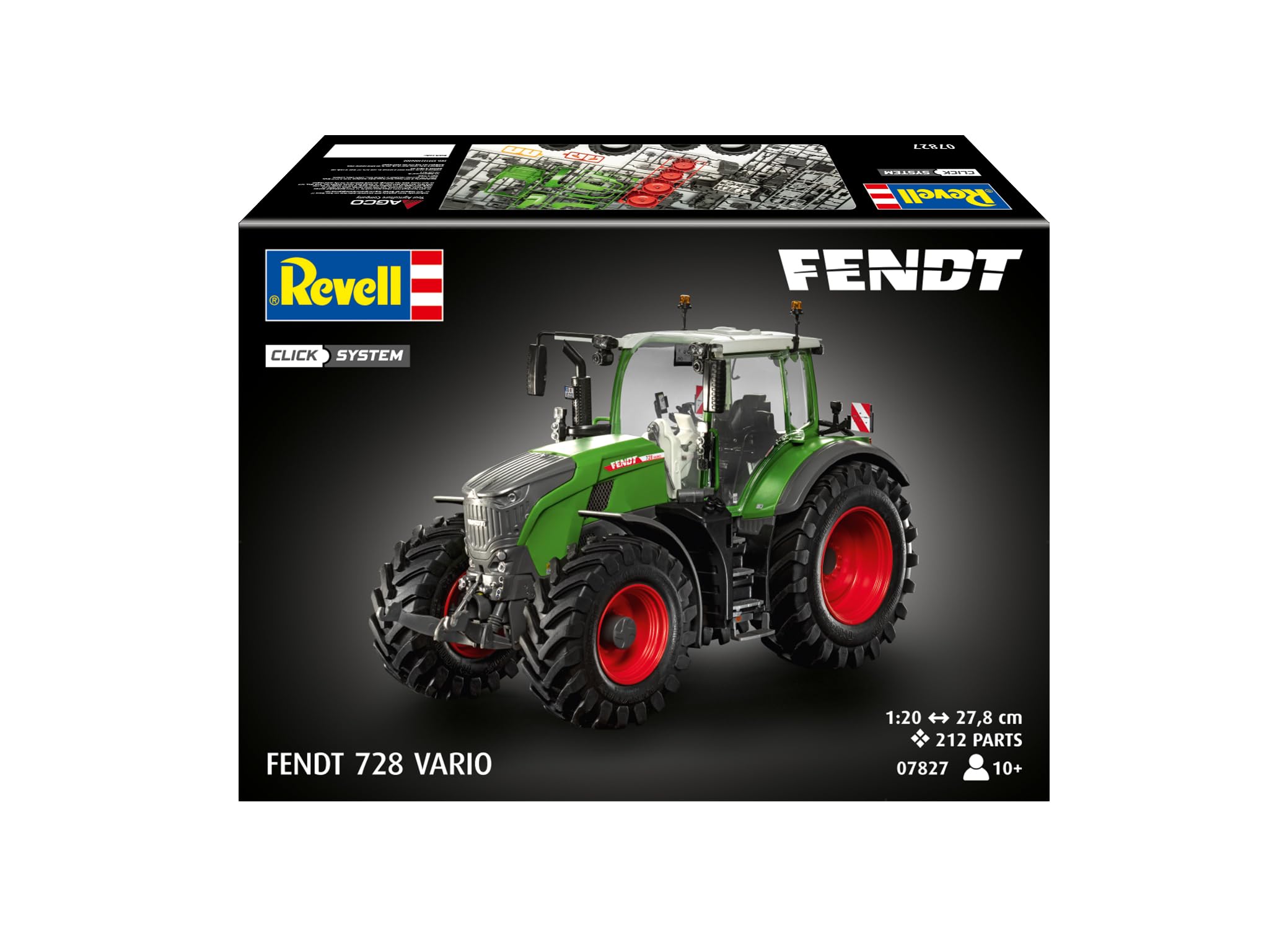 Revell Modellbau Fendt 728 Vario Tractor (Click System)