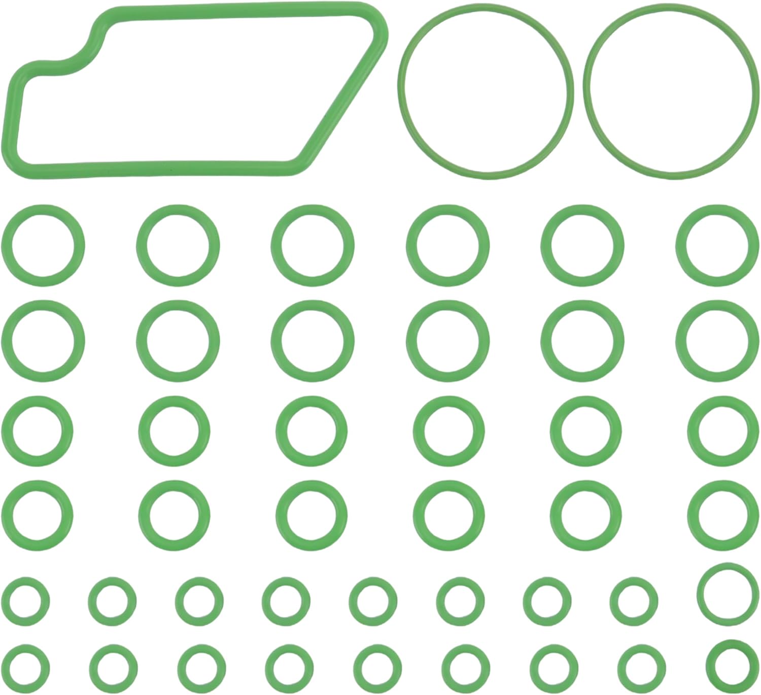 A/C System O-Ring and Gasket Seal Kit Fit for Lexus CT200h 17-11, ES300 03-99, ES300h 19-13, ES330 06-04, Replacement for 602584 MT2584 1321347 TEM801840 26816 801840 RS 2584
