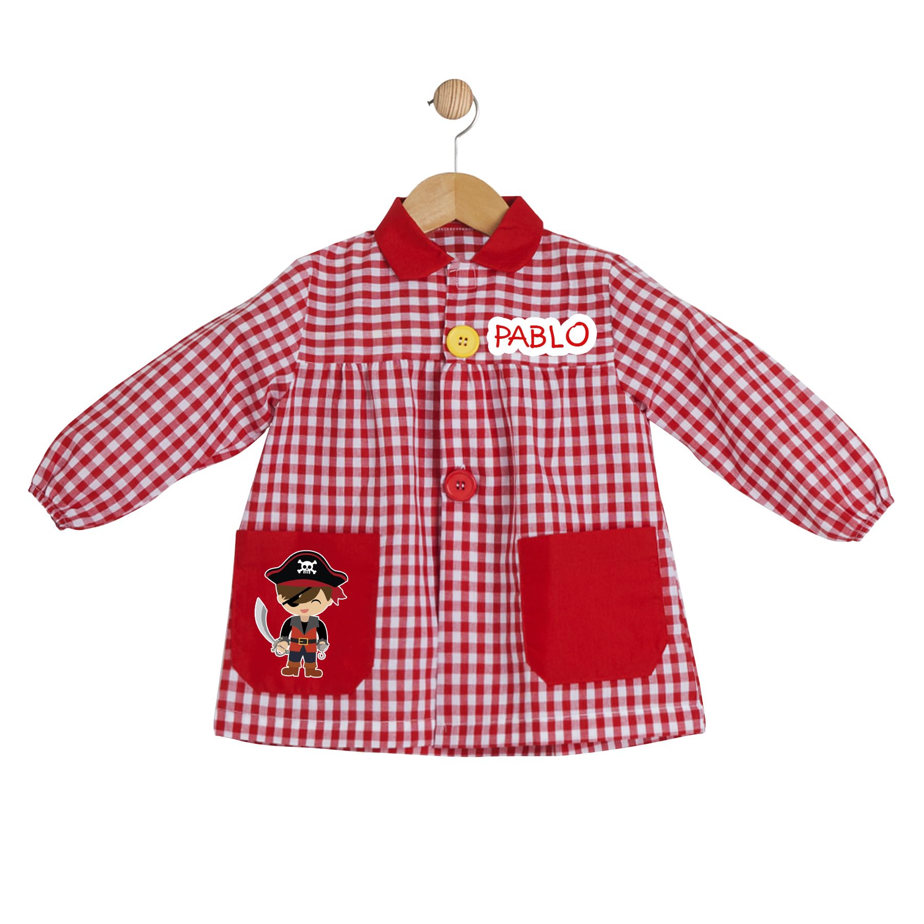 Babi/mandilón colegio. Personalizado con nombre. VUELTA AL COLE. Batas escolares. Regalos personalizados. Diferentes modelos a elegir