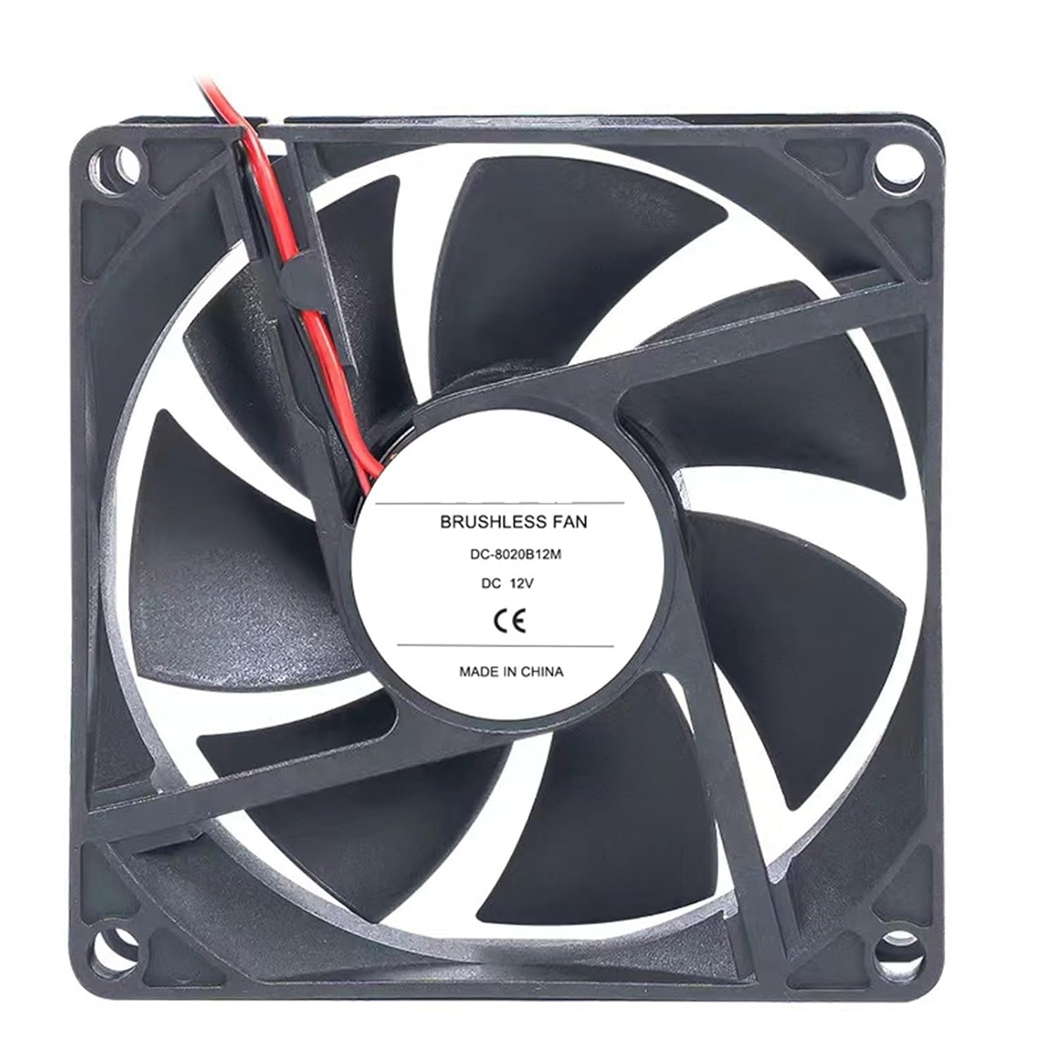 5V/12V/24V 3500prm 80MM 8CM 80X80X20MM Cooling Fan Sleeve&Ball Bearing Cooler Fans for PC Laptop Computer Case Industry(5v Sleeve Bearing)