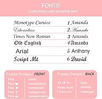 Vista 5 de Tina&Co Pulsera Personalizada con Nombre de Bebé Personalizada Chapada en Oro de 18K para Recién Nacidos a Niños Niña Niño Cumpleaños Regalo de Baby