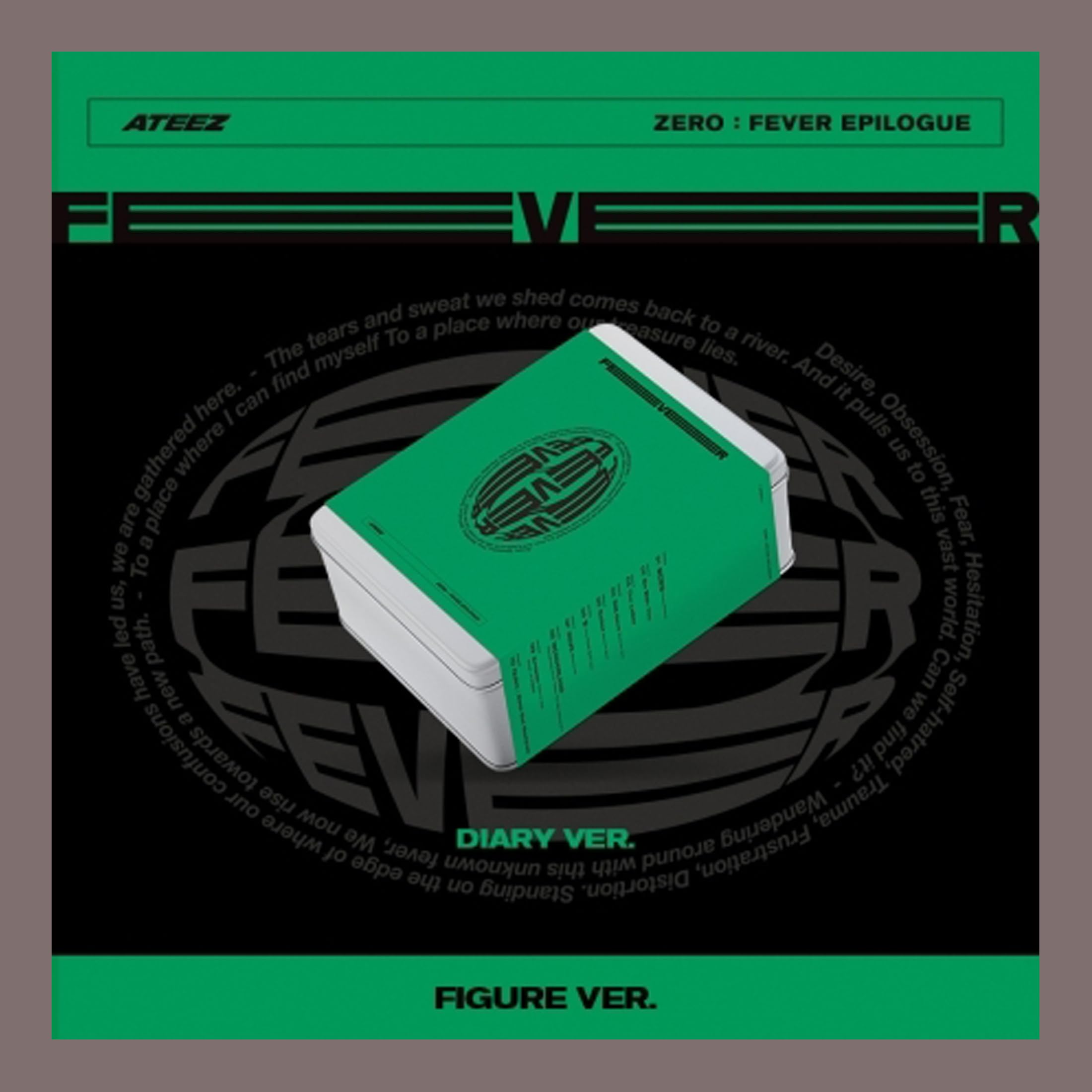 Amazon.co.jp: ATEEZ ZERO Fever EPILOGUE FIGURE VER.( : おもちゃ