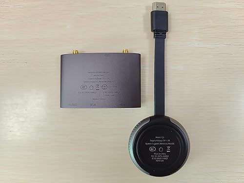 Miniatura 9 de TIMBOOTECH Transmisor y receptor inalámbrico HDMI 4K, pantallas duales HDMI y VGA Live Casting 5G VideoAudio para computadora portátil, caja de