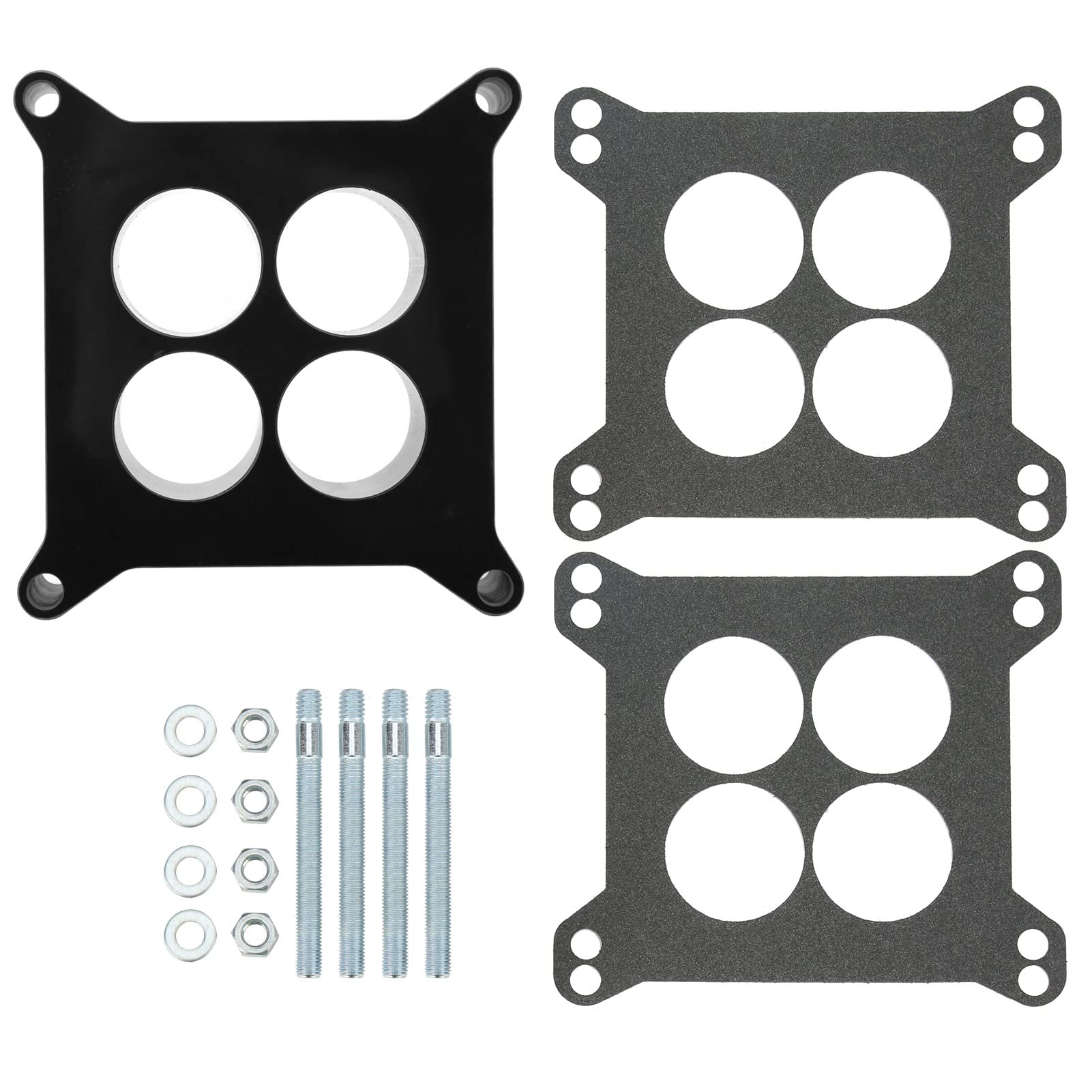 Moroso 64981 1 In. Billet Carburetor Spacer For Holley 4150 & 4160 Bolt - Foto 5