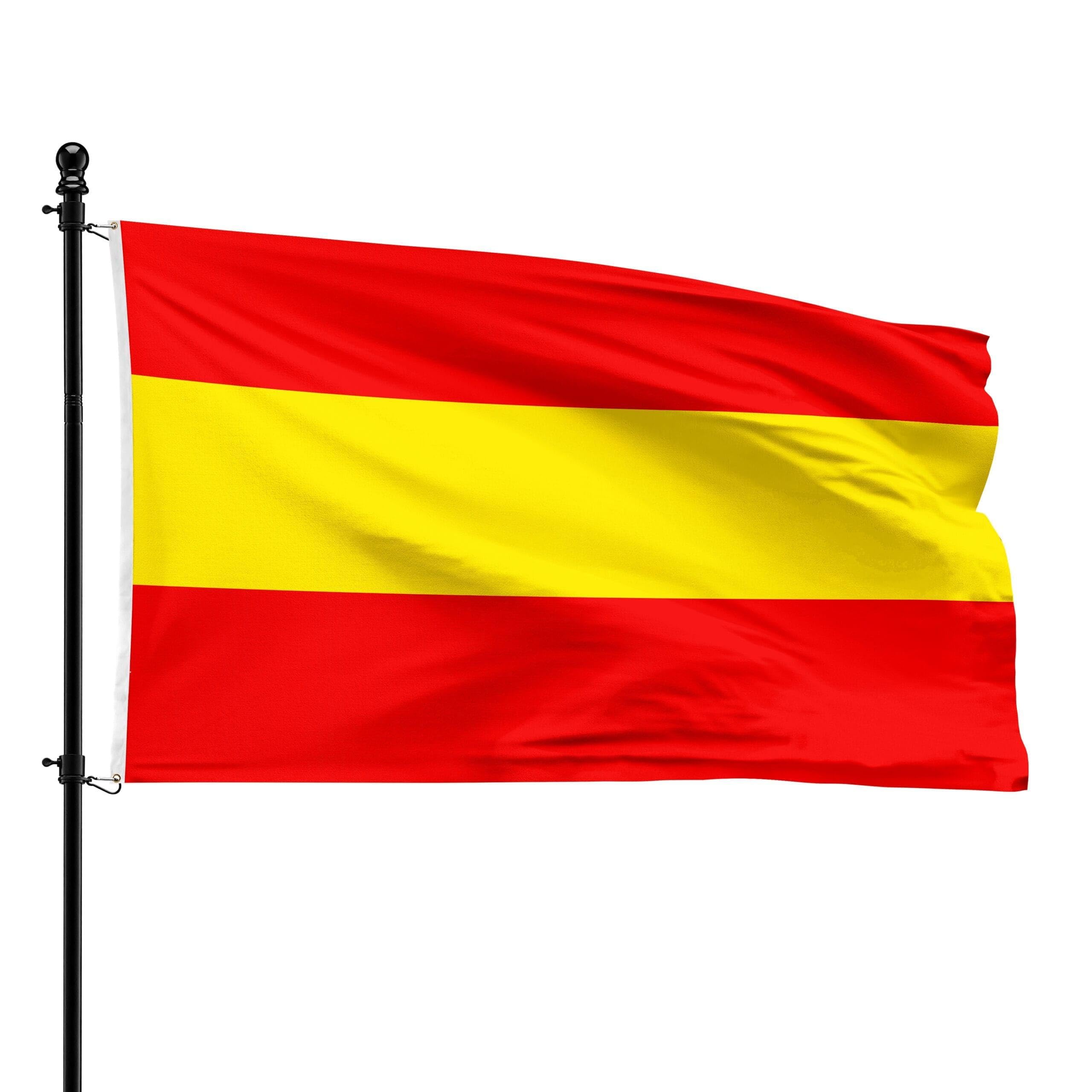 Drapeau Herck-la-Ville 90x150cm pour pavoisement municipal officiel