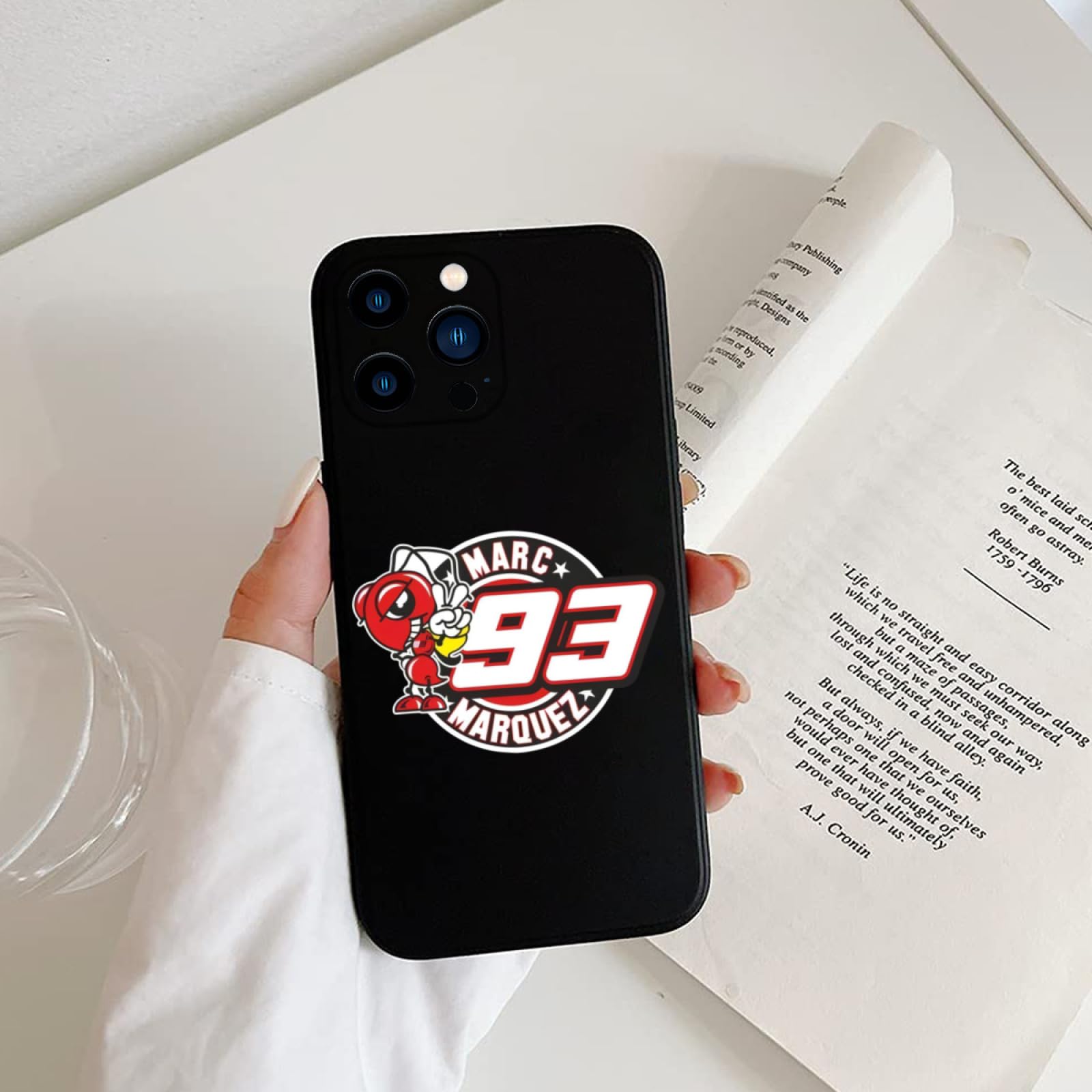 マルクマルケスサイン入り iPhone13 スマホケース Amazon.co.jp: iphone 13ケース マルク・マルケス Motogp 93 iphone 13