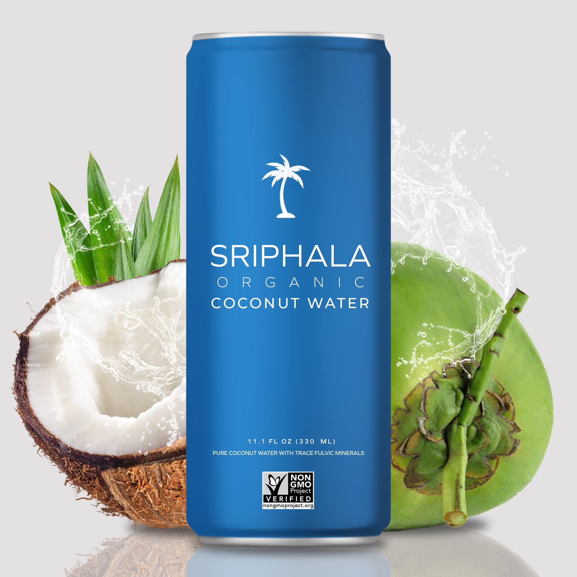 Buy Sriphala Pure Coconut Water , No Sodium with Fulvic + Electrolytes