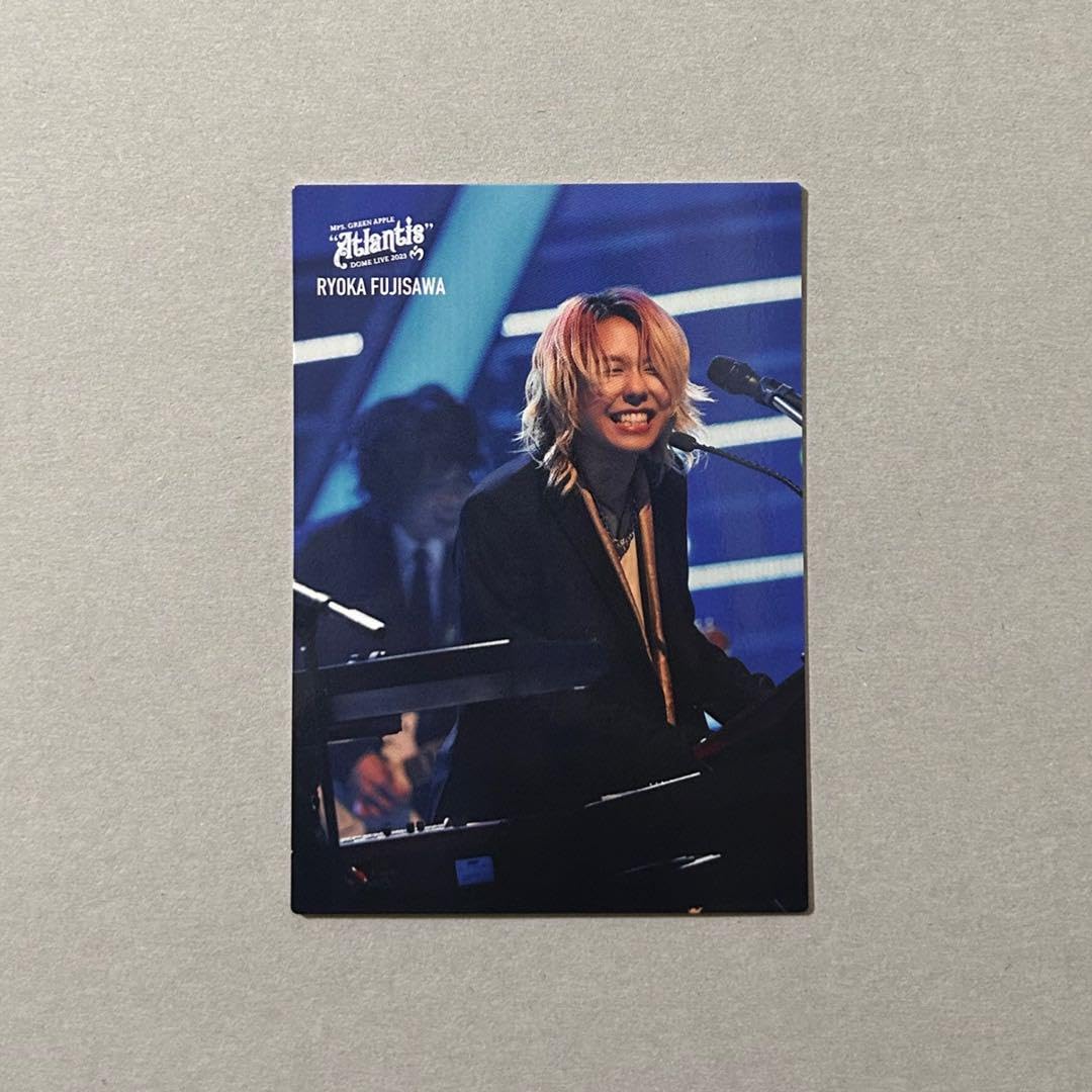 Amazon.co.jp: Mrs. GREEN APPLE Atlantis フォトカード 藤澤涼