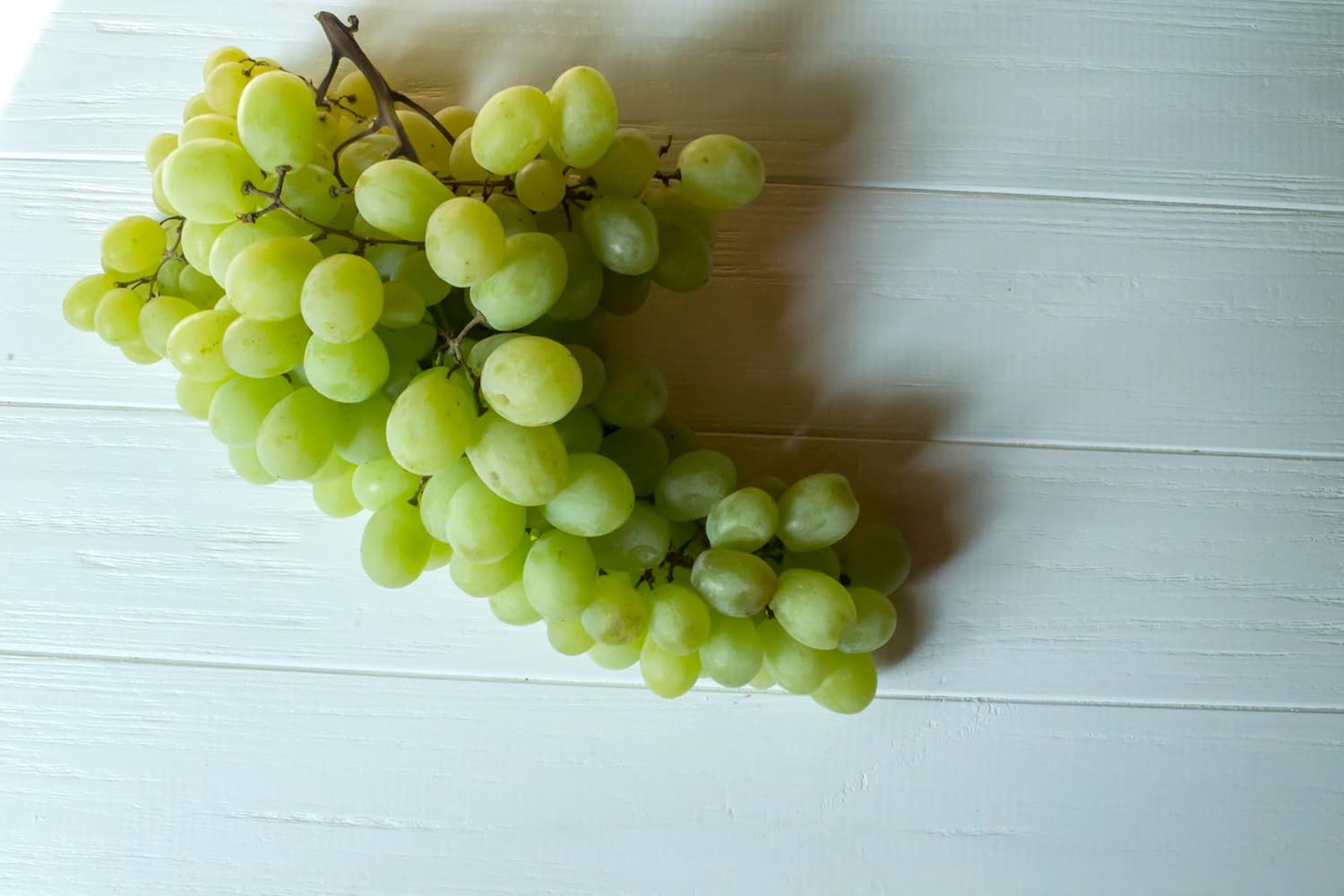 Fresh Grown Green Grapes by RawJoy Farm., 4 Pound