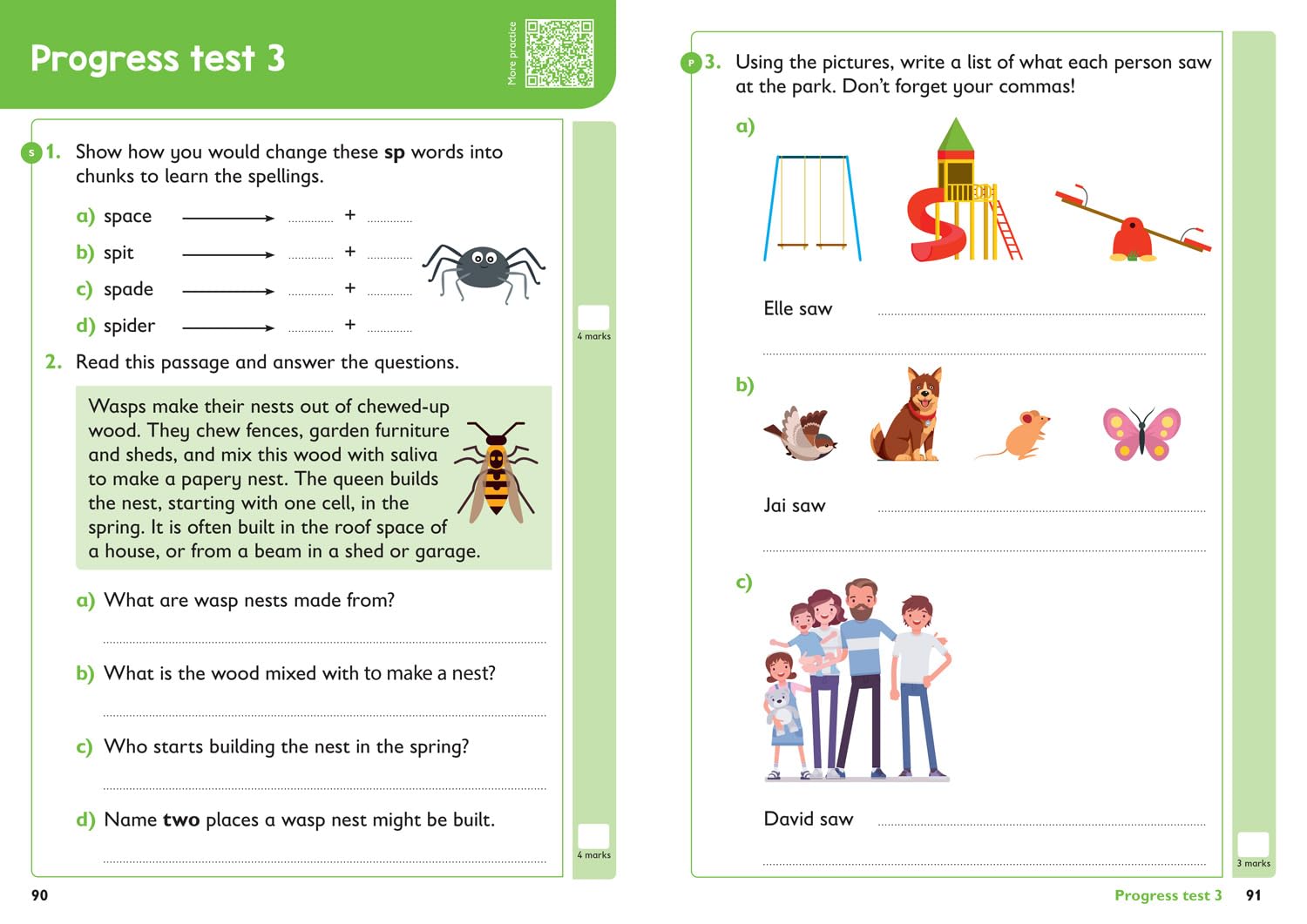 Year 2 English Targeted Practice Workbook: Ideal for use at home and school