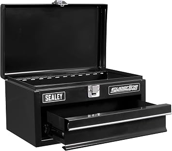 Sealey Mini Toolbox 1 Drawer Black - APMTB2