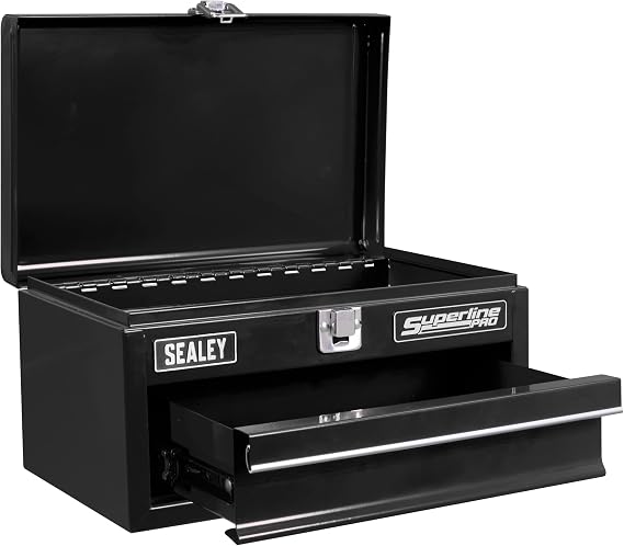 Sealey Mini Toolbox 1 Drawer Black - APMTB2