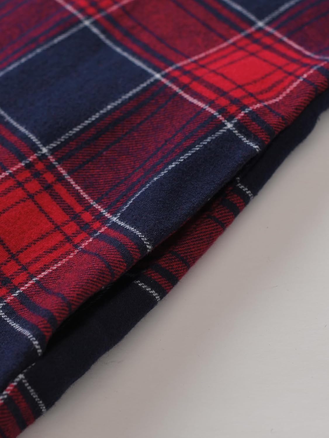 Latuza Women's Petite Flannel Nightgown Long Sleeves Night Gown with Pockets - Image 5