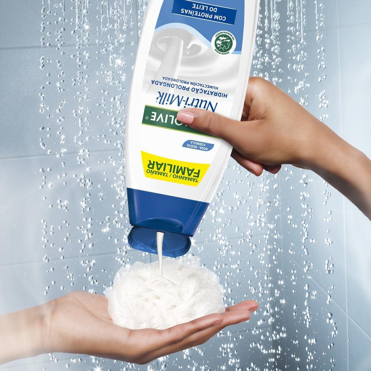 Palmolive Sabonete Líquido Para Corpo Nutri-Milk Hidratação Prolongada 650Ml
