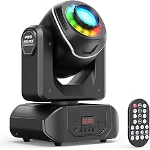 50 W Moving Head LED Light DMX512 Stage Light Disco Light with Remote Control RGBW 10/12CH Party Light for Disco Club Live Show Bar Wedding