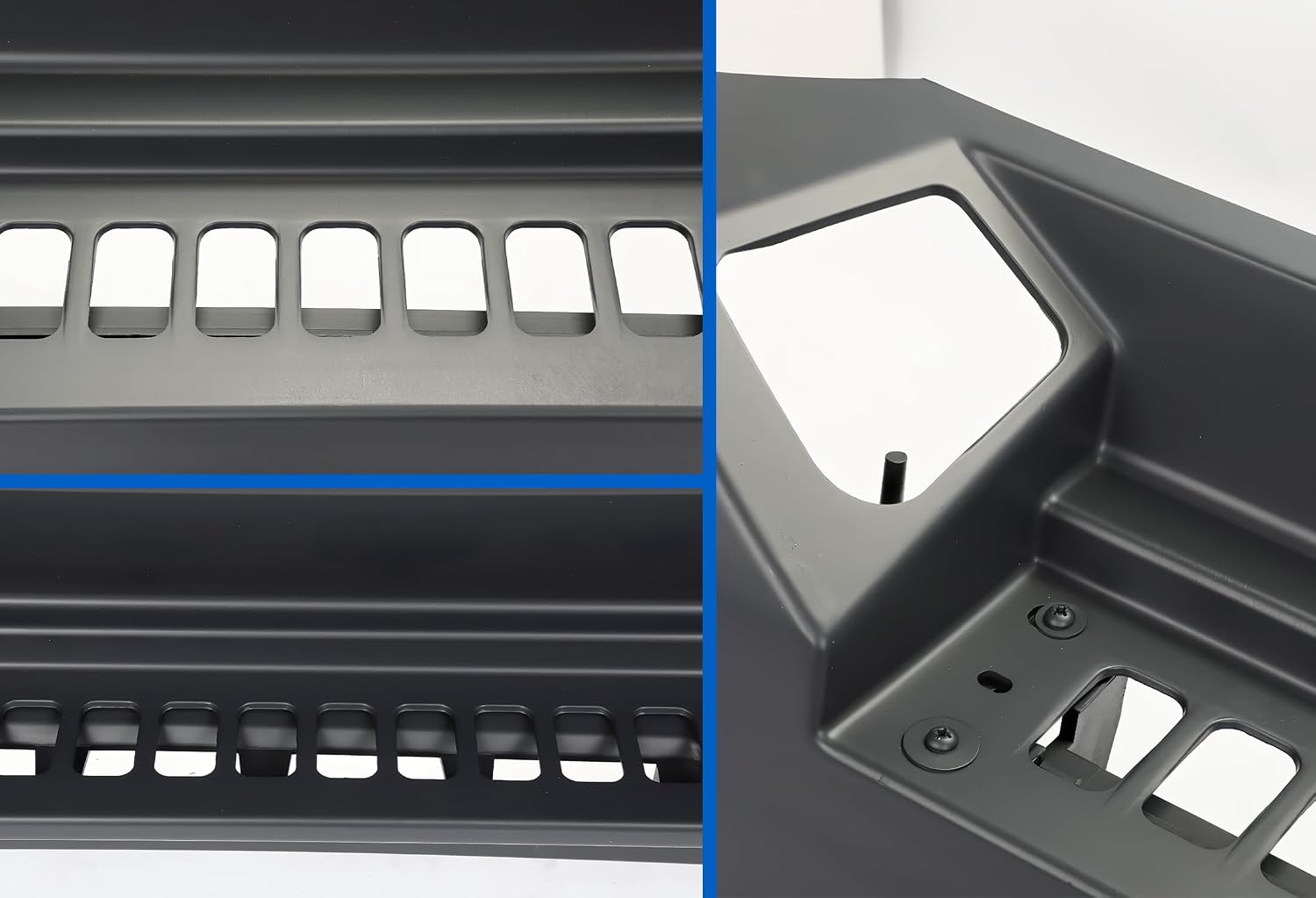 KOZAK Front Step Fairing Panel Left Driver Side with Bracket compatible with Volvo VNL 300, 400, 740, 760, 860 2018+, Includes Logo, 2x 22" Windshield Wipers, and Vest
