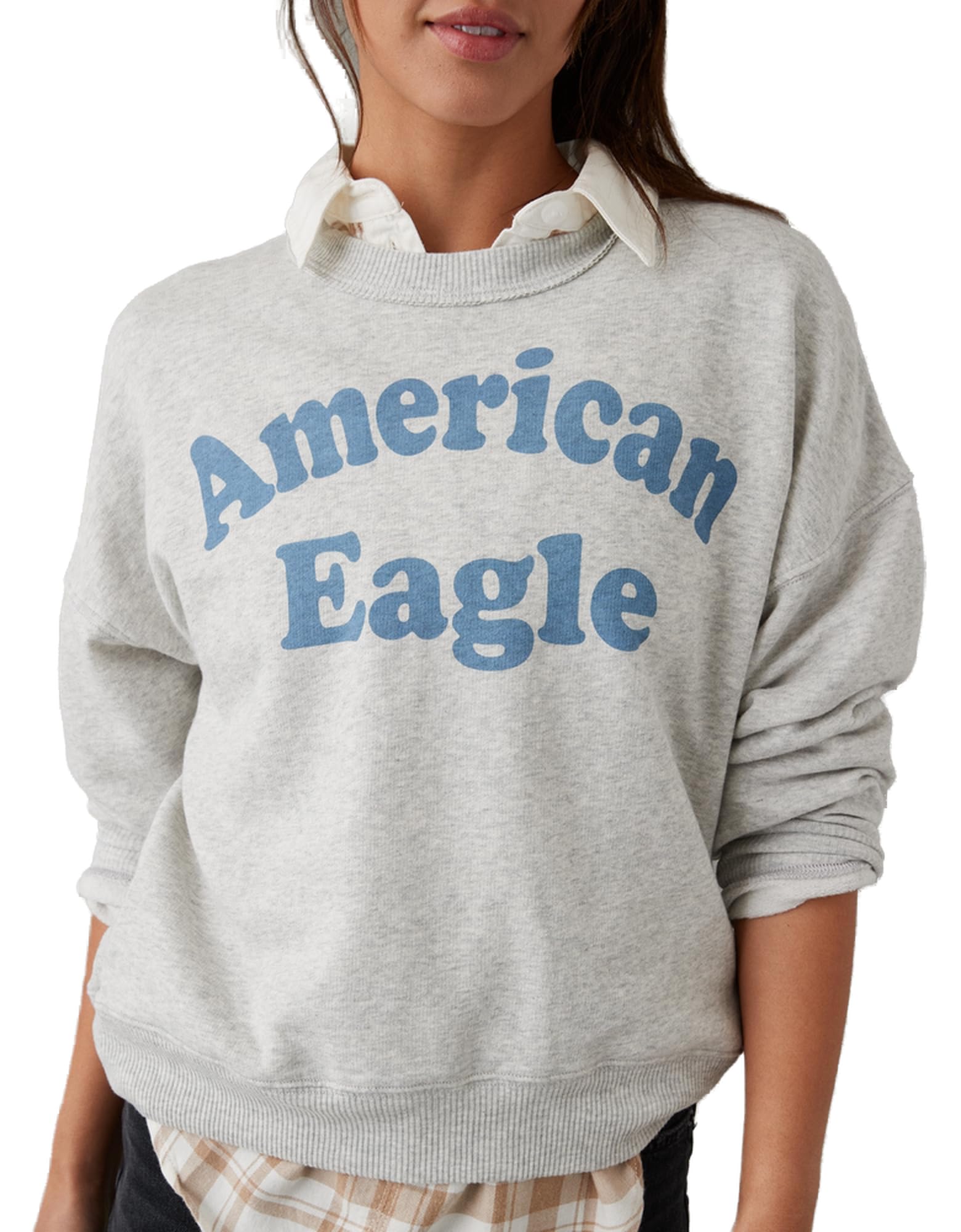 American EagleWomen 130403084_AMEC006 Graphic Sweatshirt