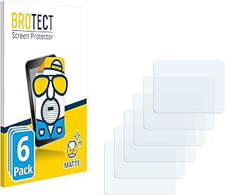 brotect Screen Protection Film 6-Pack compatible with HP OfficeJet Pro 8022e Anti Glare Screen Protector [Matte, Scratch Proof]