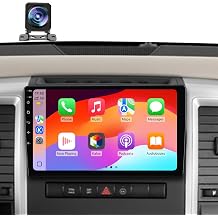 Junsun 8Core 64GB Car Radio Stereo for Dodge RAM 1500 2500 3500 2009 2010 2011 2012, Plug and Play Head Unit Android 13 with CarPlay Android Auto