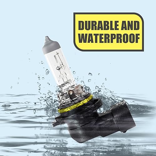 Miniatura 5 de Tesnaao 2 bombillas halógenas para automóvil, luz antiniebla de alto brillo, piezas de repuesto de bombilla halógena de automóvil de 12 V 55 W,