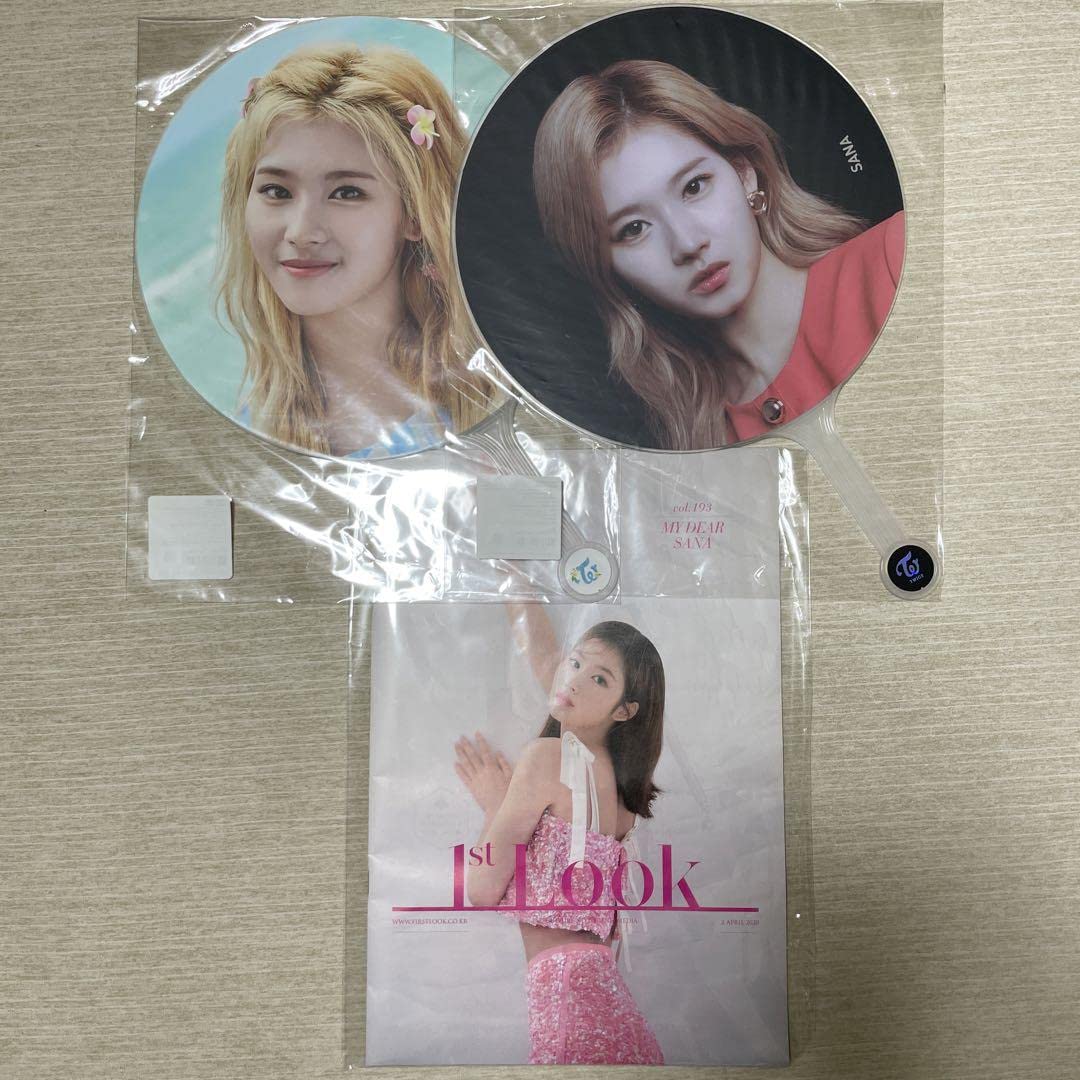 TWICE サナ うちわ 26枚セット 新品未開封 TWICE - TWICE サナうちわ sana 未開封の通販 by m shop