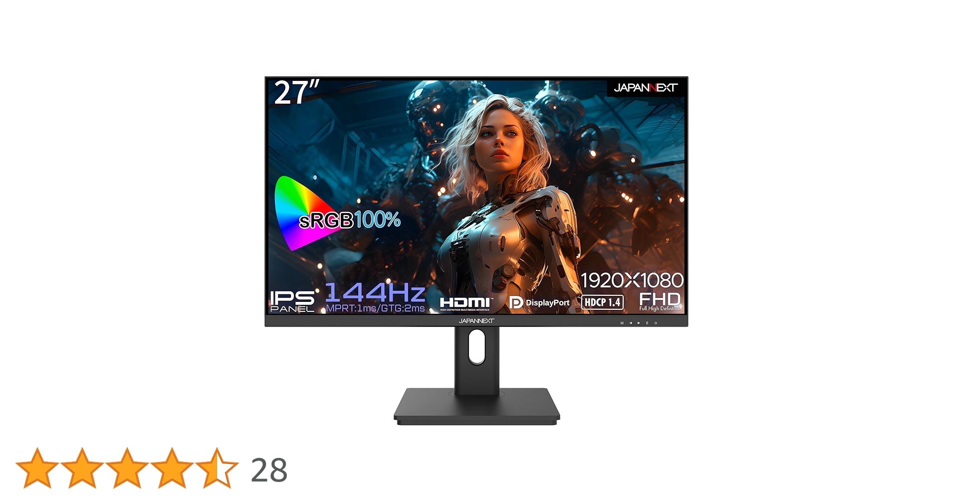 Amazon.co.jp: 【Amazon.co.jp限定】 JAPANNEXT 27インチ ゲーミング