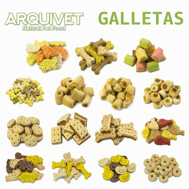 Foto 4 de 7 de ARQUIVET Galletas para Perros Animal Mix 200 g- Snacks para Perros