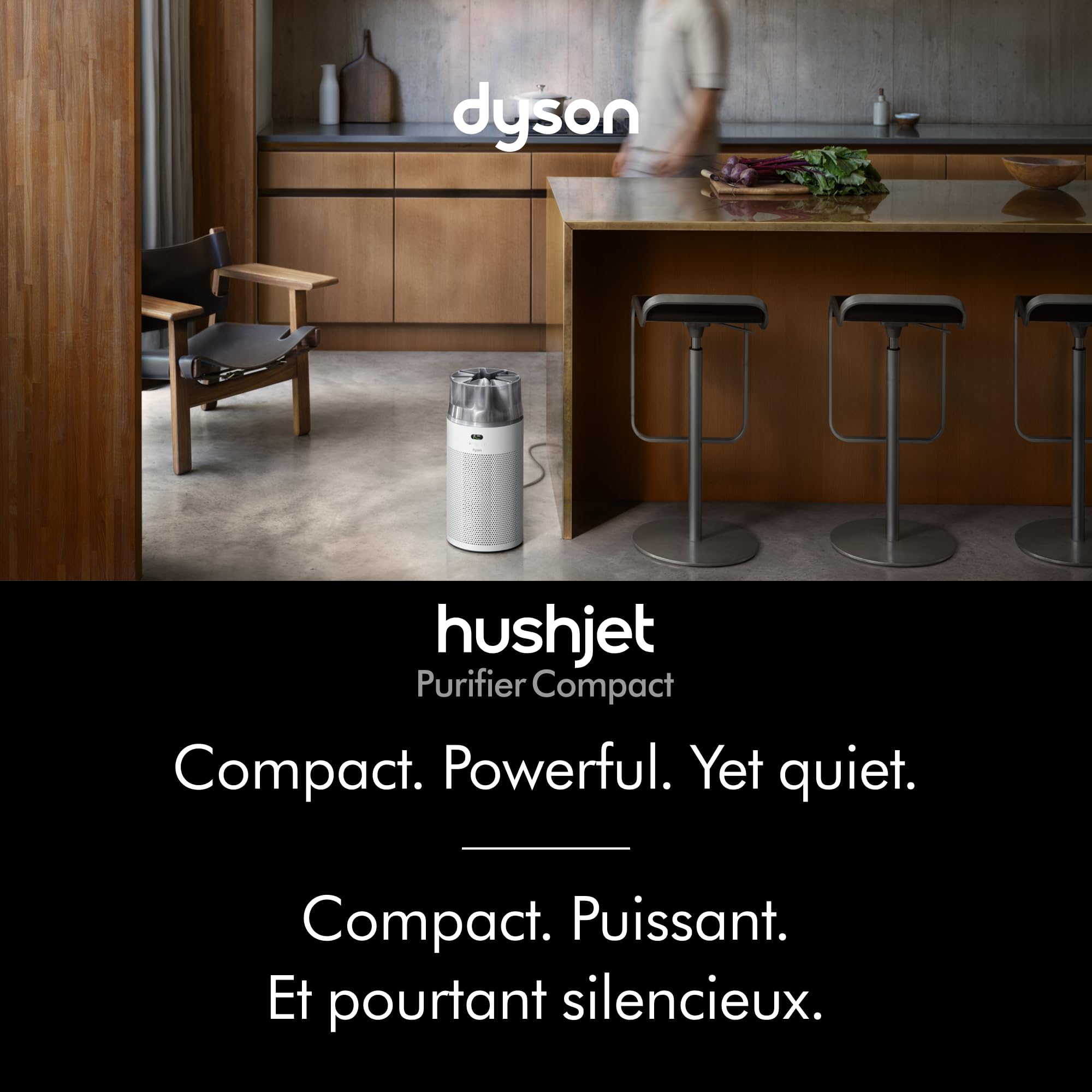 Dyson Hushjet™ Purifier Compact White/Silver : Amazon.ca: Home