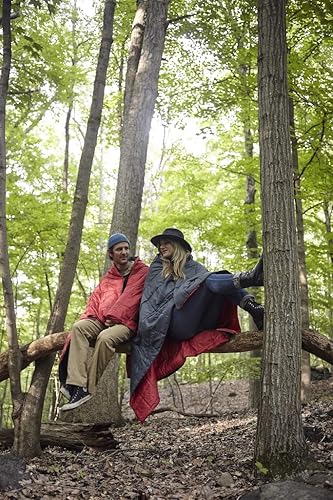 Miniatura 5 de OmniCore Designs PILLANKET Píldora (ow) + (bl) Tobilla manta de campamento alternativa ligera y plegable para exteriores y almohada de campamento