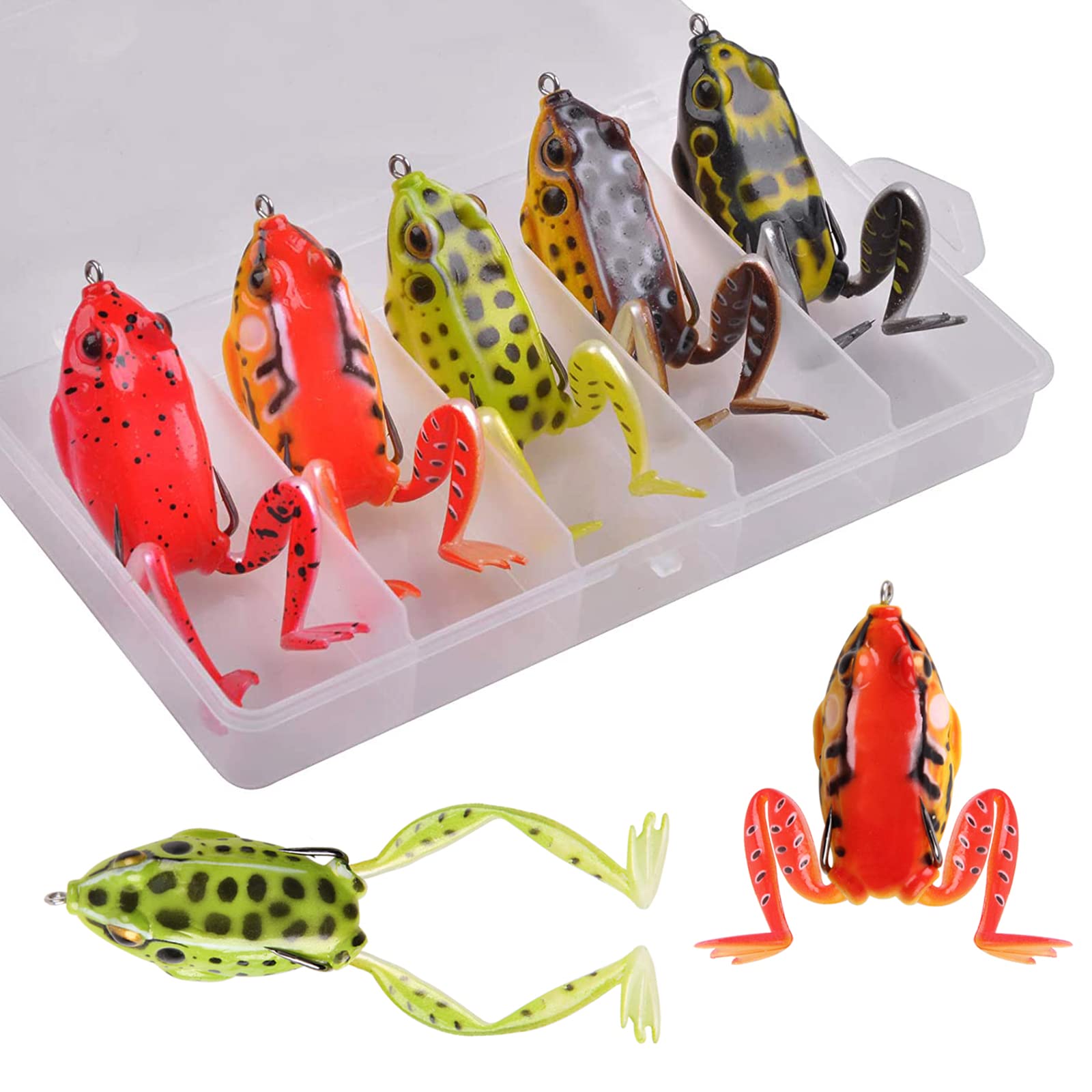 Amazon.co.jp: フロッグルアー、ソフトフロッグルアー レイフロッグ