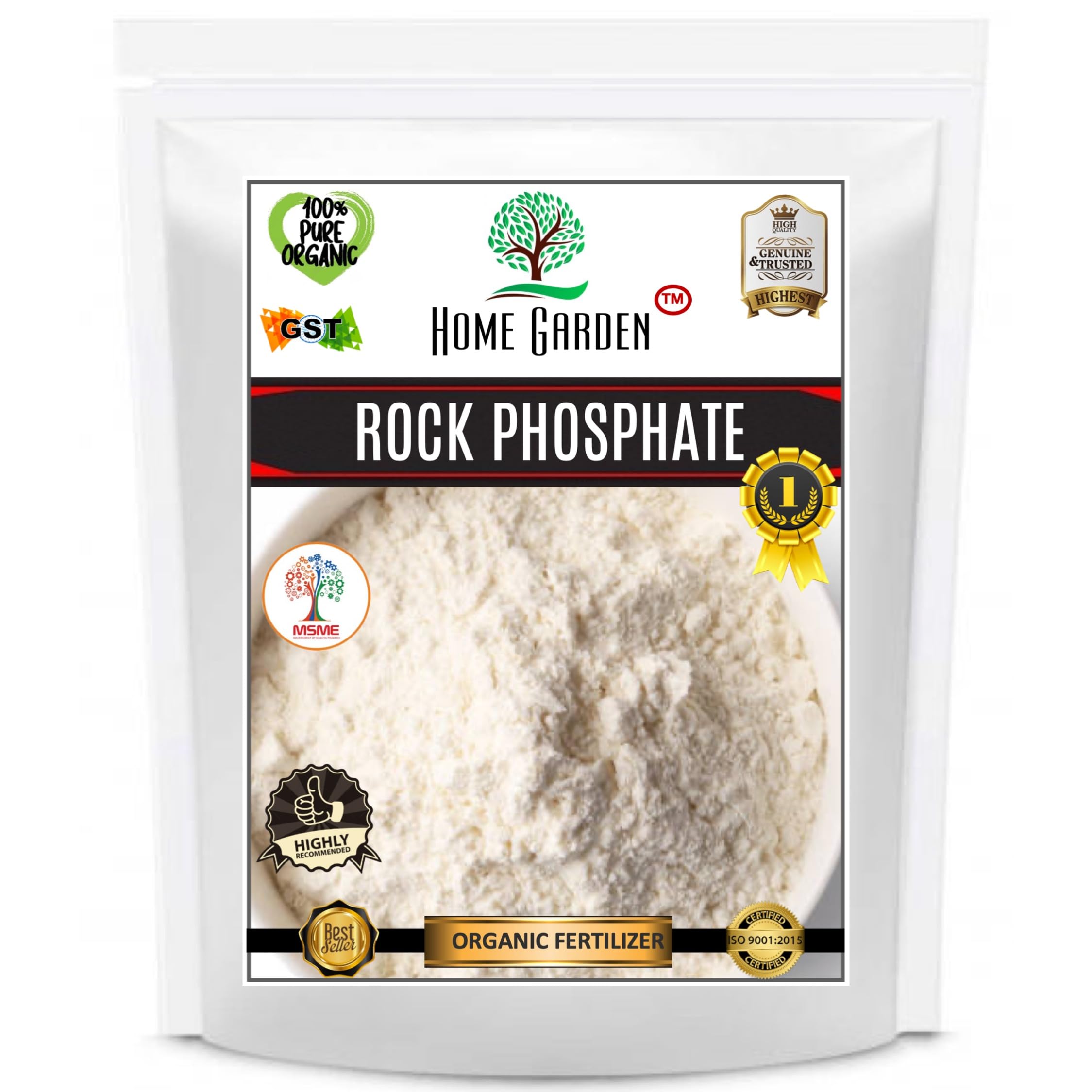 Home Garden™ Rock Phosphate Essential Fertilizer For Plant With Fast Action Formula (900 gm)-image-34