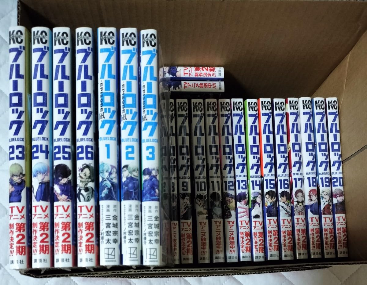 Amazon.co.jp: □ 全巻 合計29冊 26巻 ＋ EPISODE凪 3冊 ブルーロック 